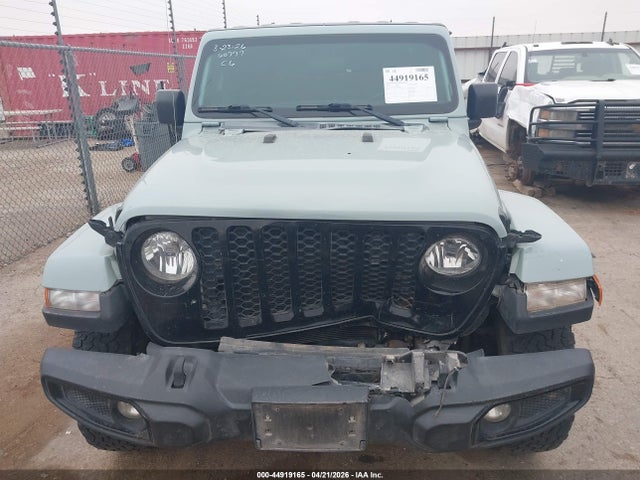 44919165 :رقم المزاد ، 1C6HJTAG0PL545788 vin ، 2023 Jeep Gladiator Willys 4x4 مزاد بيع