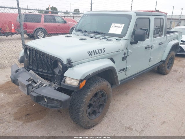 44919165 :رقم المزاد ، 1C6HJTAG0PL545788 vin ، 2023 Jeep Gladiator Willys 4x4 مزاد بيع