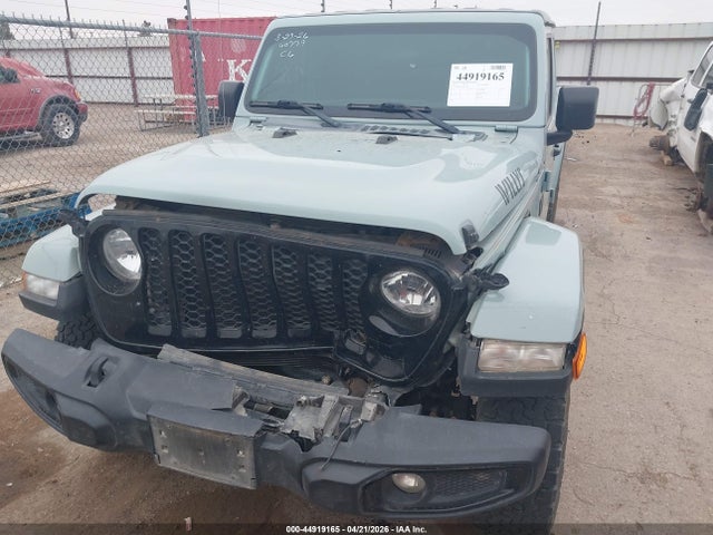 44919165 :رقم المزاد ، 1C6HJTAG0PL545788 vin ، 2023 Jeep Gladiator Willys 4x4 مزاد بيع