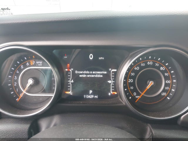 44919165 :رقم المزاد ، 1C6HJTAG0PL545788 vin ، 2023 Jeep Gladiator Willys 4x4 مزاد بيع