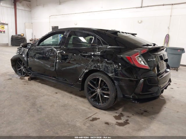 44919264 :رقم المزاد ، SHHFK7H4XMU406510 vin ، 2021 Honda Civic Sport مزاد بيع