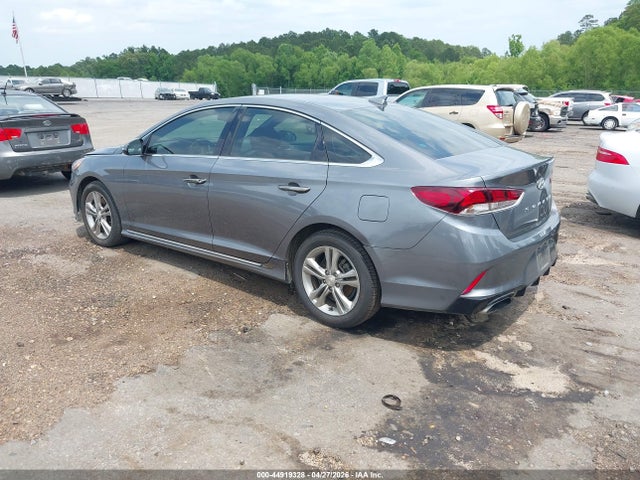 2018 Hyundai Sonata Sport+ მანქანა იყიდება აუქციონზე, vin: 5NPE34AFXJH707327, აუქციონის ნომერი: 44919328