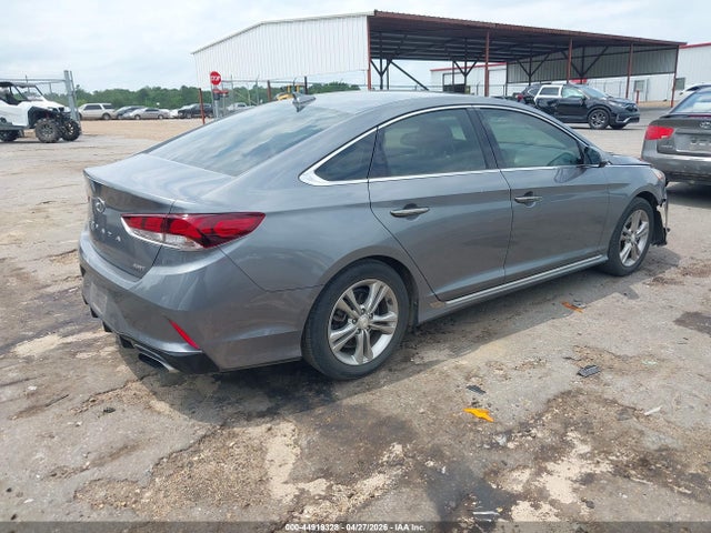 2018 Hyundai Sonata Sport+ მანქანა იყიდება აუქციონზე, vin: 5NPE34AFXJH707327, აუქციონის ნომერი: 44919328