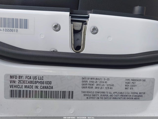 2C3CCABG8PH561030 Chrysler 300 300s
