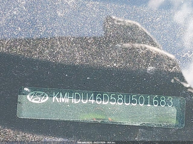 Продажа на аукционе авто 2008 Hyundai Elantra Gls/se, vin: KMHDU46D58U501683, номер лота: 44919520