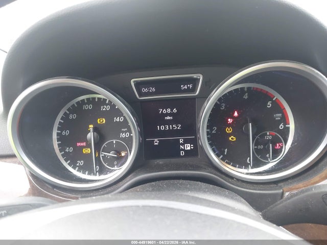 Продаж на аукціоні авто 2012 Mercedes-benz Ml 350 Bluetec 4matic, vin: 4JGDA2EB3CA096124, номер лоту: 44919601
