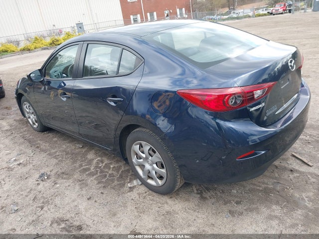 44919644 :رقم المزاد ، JM1BM1T77G1346126 vin ، 2016 Mazda Mazda3 I Sport مزاد بيع