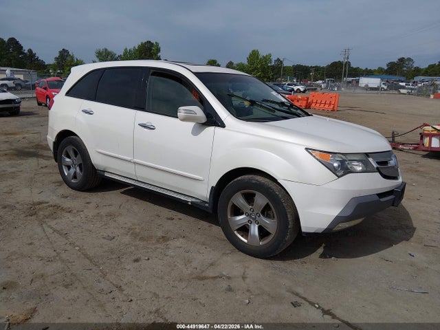 2009 Acura Mdx Sport Package მანქანა იყიდება აუქციონზე, vin: 2HNYD28769H501613, აუქციონის ნომერი: 44919647