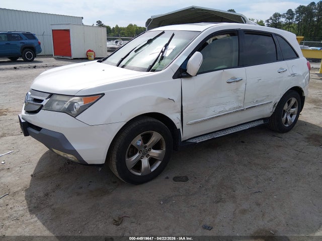 44919647 :رقم المزاد ، 2HNYD28769H501613 vin ، 2009 Acura Mdx Sport Package مزاد بيع