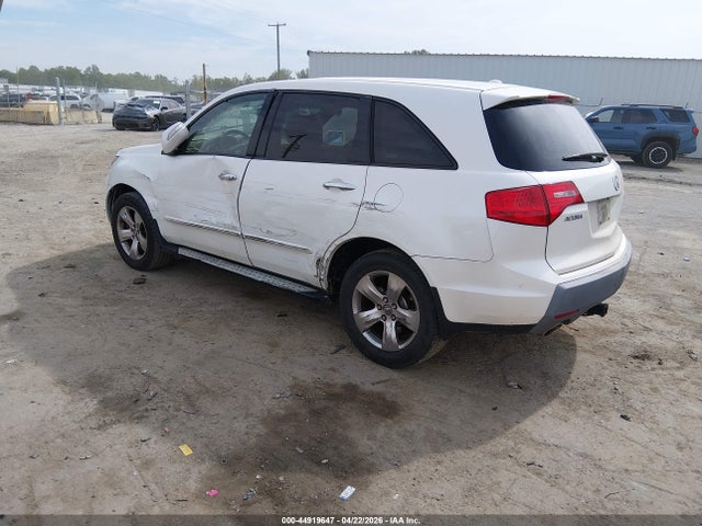 44919647 :رقم المزاد ، 2HNYD28769H501613 vin ، 2009 Acura Mdx Sport Package مزاد بيع