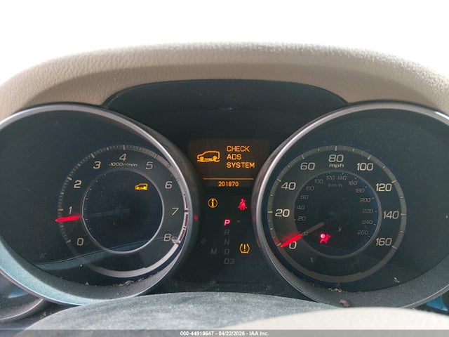 44919647 :رقم المزاد ، 2HNYD28769H501613 vin ، 2009 Acura Mdx Sport Package مزاد بيع