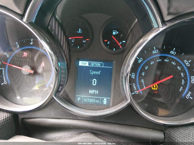 Aukcja sprzedaży 2014 Chevrolet Cruze Ltz, vin: 1G1PG5SB8E7293689, numer aukcji: 44919661