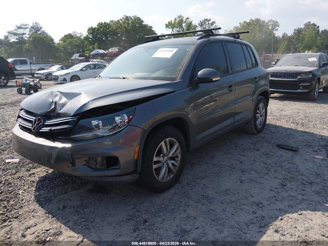 2015 Volkswagen Tiguan S მანქანა იყიდება აუქციონზე, vin: WVGAV7AXXFW611052, აუქციონის ნომერი: 44919900