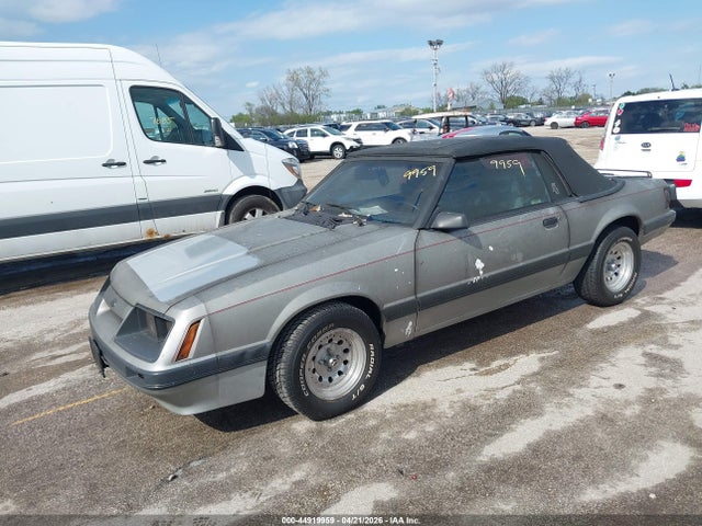 Продажа на аукционе авто 1986 Ford Mustang Lx/gt, vin: 1FABP2736GF301871, номер лота: 44919959