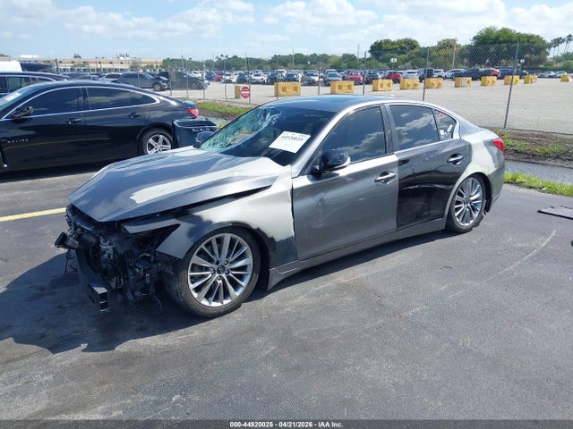 Продаж на аукціоні авто 2019 Infiniti Q50 3.0t Luxe, vin: JN1EV7AP5KM519541, номер лоту: 44920025