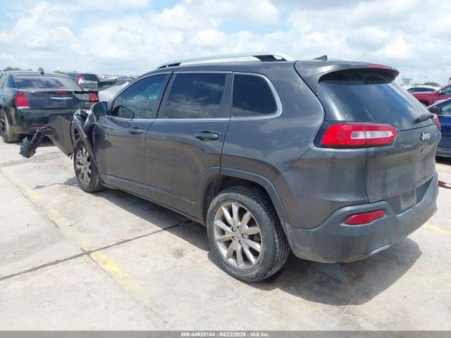 Продажа на аукционе авто 2016 Jeep Cherokee Limited, vin: 1C4PJLDB3GW355051, номер лота: 44920144