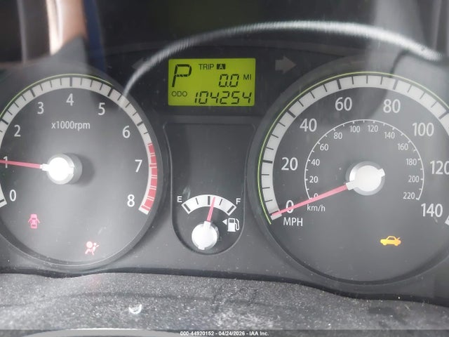 2009 Kia Rio Lx მანქანა იყიდება აუქციონზე, vin: KNADE223996543585, აუქციონის ნომერი: 44920152