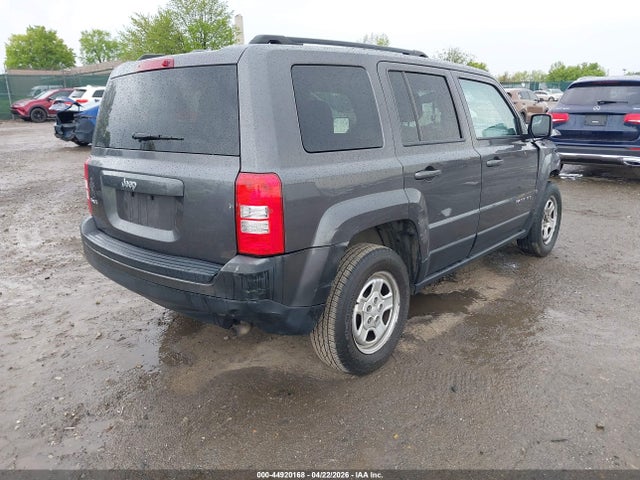 1C4NJRBB2HD144837 Jeep Patriot Sport 4x4