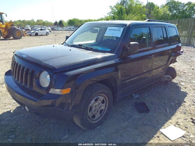 2014 Jeep Patriot Sport მანქანა იყიდება აუქციონზე, vin: 1C4NJPBA7ED645133, აუქციონის ნომერი: 44920228