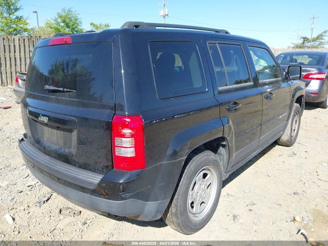 2014 Jeep Patriot Sport მანქანა იყიდება აუქციონზე, vin: 1C4NJPBA7ED645133, აუქციონის ნომერი: 44920228