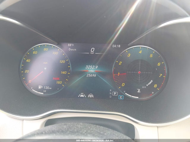 2022 Mercedes-benz Glc 300 4matic Suv მანქანა იყიდება აუქციონზე, vin: W1N0G8EB8NV350077, აუქციონის ნომერი: 44920254