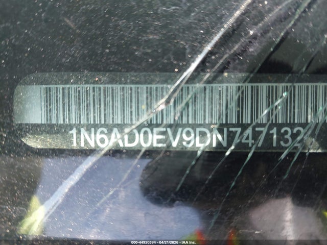 Продаж на аукціоні авто 2013 Nissan Frontier Sl, vin: 1N6AD0EV9DN747132, номер лоту: 44920394