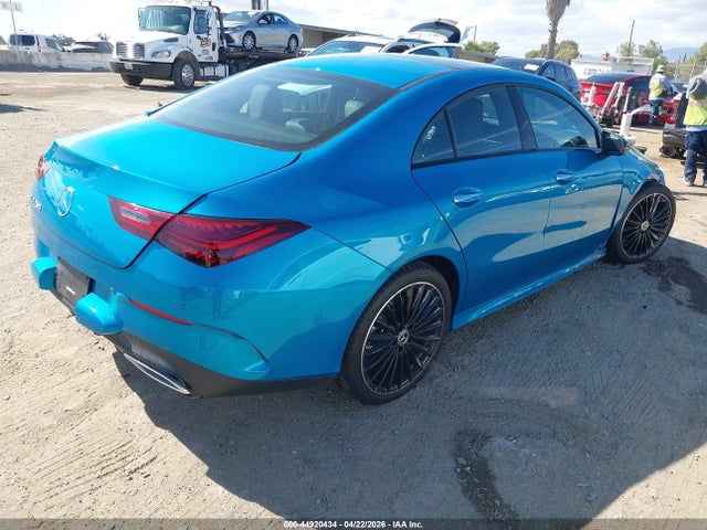 Aukcja sprzedaży 2025 Mercedes-benz Cla 250 Coupe, vin: W1K5J4GB1SN532936, numer aukcji: 44920434