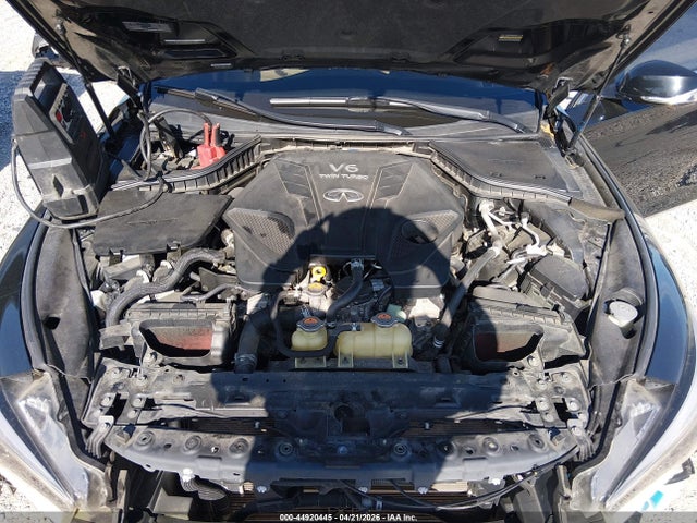 2019 Infiniti Q50 3.0t Luxe მანქანა იყიდება აუქციონზე, vin: JN1EV7AR0KM556434, აუქციონის ნომერი: 44920445