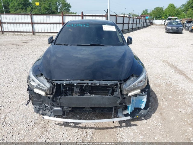 2019 Infiniti Q50 3.0t Luxe მანქანა იყიდება აუქციონზე, vin: JN1EV7AR0KM556434, აუქციონის ნომერი: 44920445