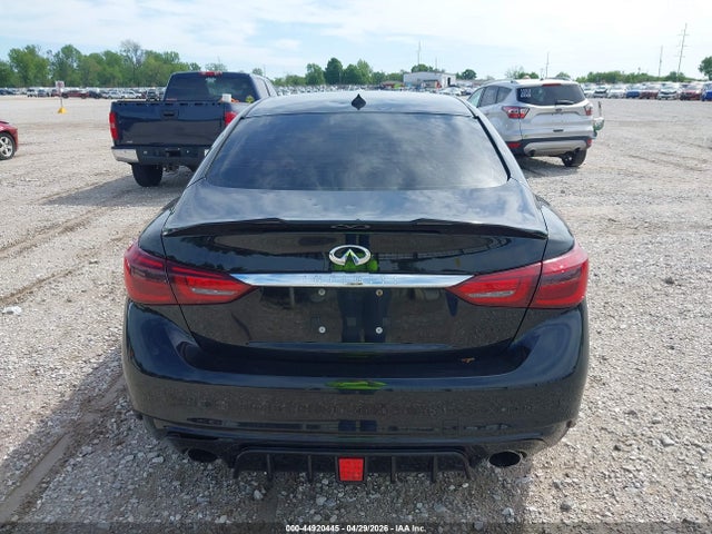 2019 Infiniti Q50 3.0t Luxe მანქანა იყიდება აუქციონზე, vin: JN1EV7AR0KM556434, აუქციონის ნომერი: 44920445
