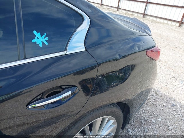 2019 Infiniti Q50 3.0t Luxe მანქანა იყიდება აუქციონზე, vin: JN1EV7AR0KM556434, აუქციონის ნომერი: 44920445
