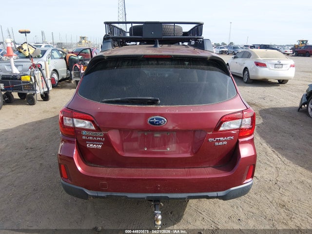 Продаж на аукціоні авто 2016 Subaru Outback 3.6r Limited, vin: 4S4BSENC4G3225691, номер лоту: 44920575