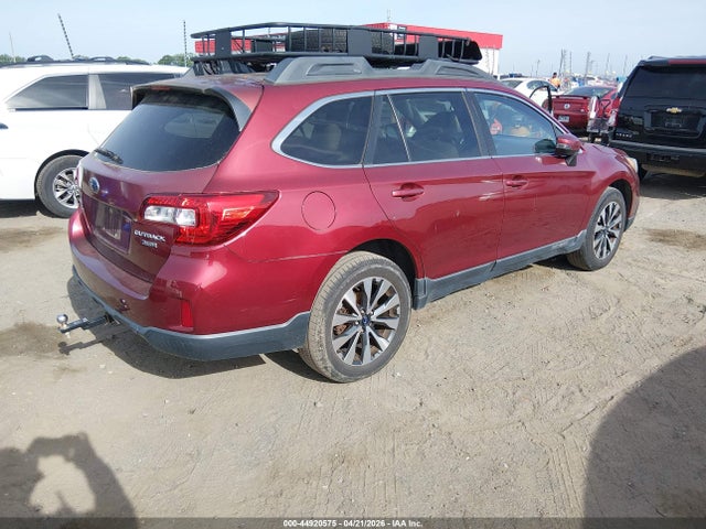 Продаж на аукціоні авто 2016 Subaru Outback 3.6r Limited, vin: 4S4BSENC4G3225691, номер лоту: 44920575