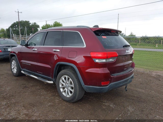 44920658 :رقم المزاد ، 1C4RJEBG7HC813664 vin ، 2017 Jeep Grand Cherokee Limited 4x2 مزاد بيع