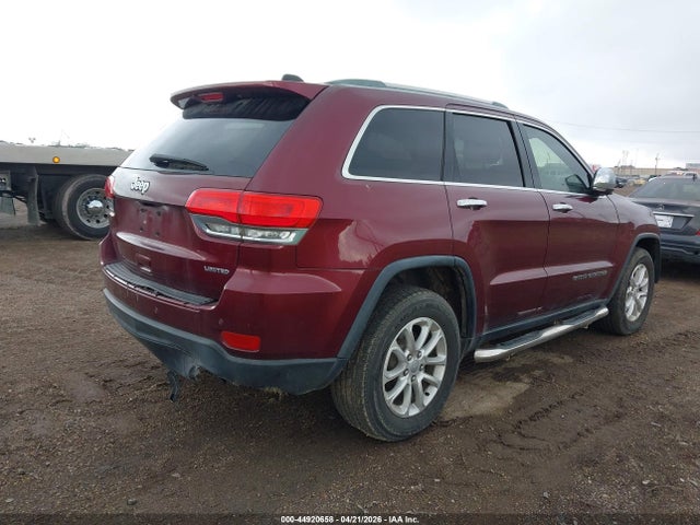 44920658 :رقم المزاد ، 1C4RJEBG7HC813664 vin ، 2017 Jeep Grand Cherokee Limited 4x2 مزاد بيع