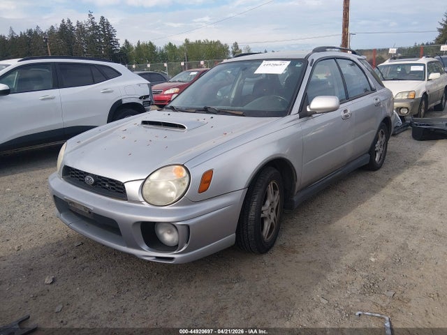 2002 Subaru Impreza Wrx მანქანა იყიდება აუქციონზე, vin: JF1GG29672H829610, აუქციონის ნომერი: 44920697