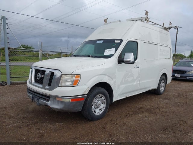 44920698 :رقم المزاد ، 1N6AF0LX6CN116500 vin ، 2012 Nissan Nv 2500 Nv2500 Hd Sv V8 مزاد بيع
