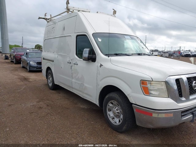 44920698 :رقم المزاد ، 1N6AF0LX6CN116500 vin ، 2012 Nissan Nv 2500 Nv2500 Hd Sv V8 مزاد بيع
