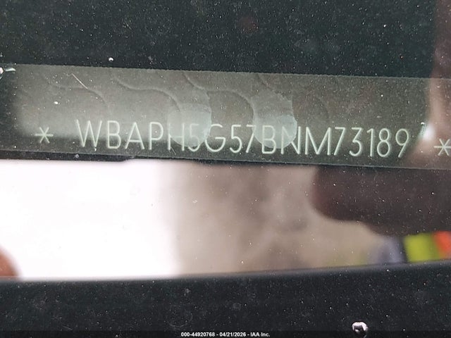 Aukcja sprzedaży 2011 Bmw 328i, vin: WBAPH5G57BNM73189, numer aukcji: 44920768