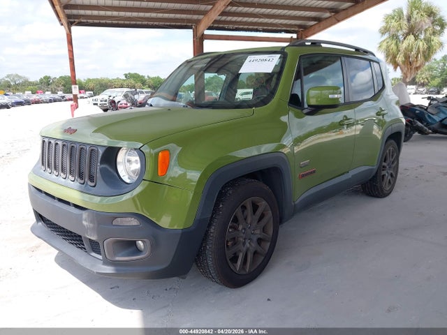 Продажа на аукционе авто 2016 Jeep Renegade 75th Anniversary, vin: ZACCJABW1GPD69407, номер лота: 44920842