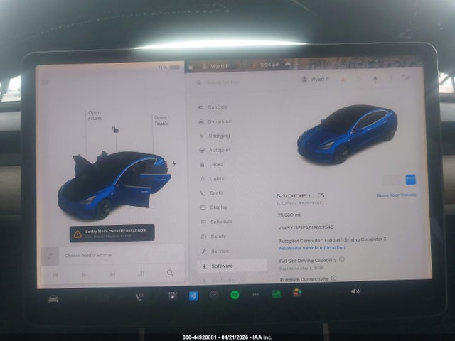Aukcja sprzedaży 2018 Tesla Model 3 Long Range/mid Range, vin: 5YJ3E1EA6JF022545, numer aukcji: 44920881