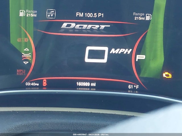 2014 Dodge Dart Limited მანქანა იყიდება აუქციონზე, vin: 1C3CDFCB3ED677176, აუქციონის ნომერი: 44920947