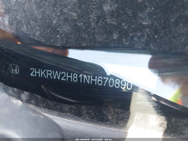 Продаж на аукціоні авто 2022 Honda Cr-v Awd Ex-l, vin: 2HKRW2H81NH670890, номер лоту: 44920949