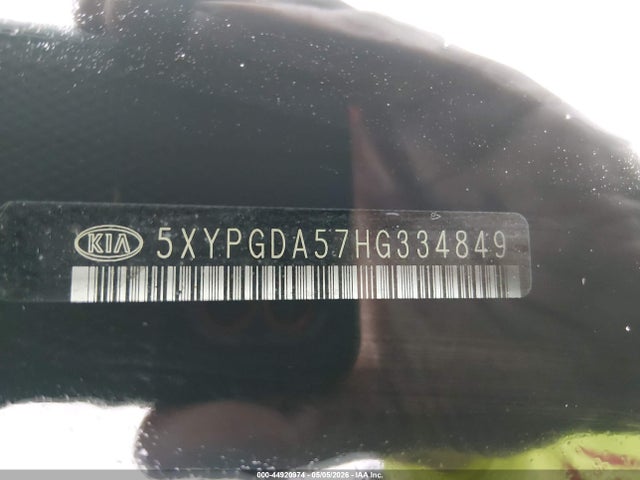 Продажа на аукционе авто 2017 Kia Sorento 3.3l Lx, vin: 5XYPGDA57HG334849, номер лота: 44920974