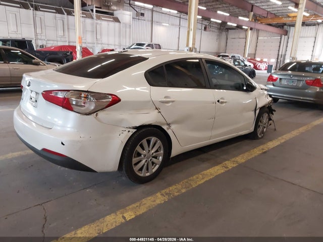 2014 Kia Forte Lx მანქანა იყიდება აუქციონზე, vin: KNAFX4A6XE5080365, აუქციონის ნომერი: 44921145