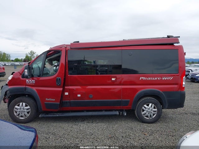 44921173 :رقم المزاد ، 3C6LRVAG7NE131797 vin ، 2023 Ram Promaster 1500 مزاد بيع