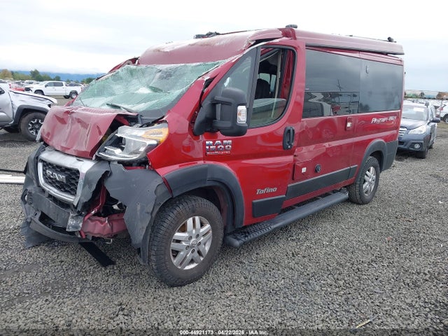 44921173 :رقم المزاد ، 3C6LRVAG7NE131797 vin ، 2023 Ram Promaster 1500 مزاد بيع