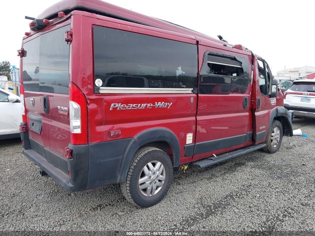 44921173 :رقم المزاد ، 3C6LRVAG7NE131797 vin ، 2023 Ram Promaster 1500 مزاد بيع