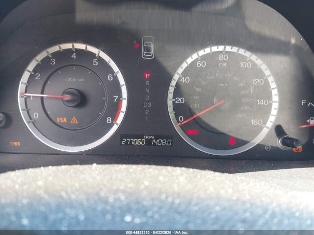 44921253 :رقم المزاد ، 1HGCP2F74AA050065 vin ، 2010 Honda Accord 2.4 Ex مزاد بيع