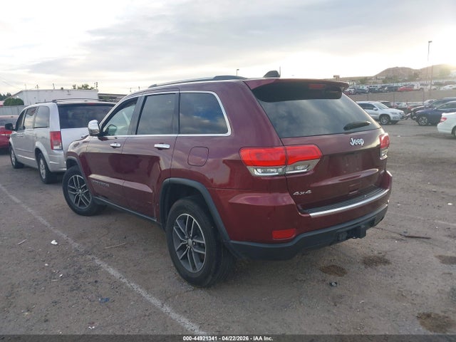 Aukcja sprzedaży 2017 Jeep Grand Cherokee Limited 4x4, vin: 1C4RJFBG8HC920986, numer aukcji: 44921341